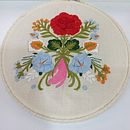 Mi Proyecto del curso: Técnica de bordado con paso atrás. Un progetto di Ricamo e Textile Design di Norelia Parra - 06.02.2022