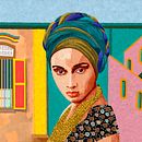 Mi Proyecto del curso: Retratos pictóricos con técnicas digitales. Projekt z dziedziny Ilustracja c, frowa, Portret, Malarstwo c i frowe użytkownika ajustizp - 06.02.2022