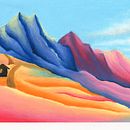 My project in Landscapes with Oil Pastels and Crayons: Playing with Light course. Un projet de Illustration traditionnelle, Beaux Arts, Dessin au cra, on, Dessin , et Dessin artistique de Andy Handoko - 05.02.2022