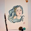 Mi Proyecto del curso: Técnicas de acuarela para ilustraciones de ensueño. Un proyecto de Ilustración tradicional, Dibujo, Pintura a la acuarela e Ilustración editorial de Noelia Alijo - 08.02.2022