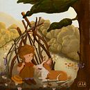 My project in Atmospheric Scenes in Procreate: Paint with Color and Light course Ein Projekt aus dem Bereich Traditionelle Illustration und Digitale Illustration von schwarzmann_maria - 08.02.2022