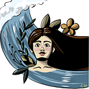 Il mio progetto del corso: Ritratti digitali con un stile personale con Procreate. Un progetto di Illustrazione tradizionale e Illustrazione digitale di Giulia - 08.02.2022