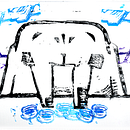 Walrus Buffet. Ilustração tradicional, Artesanato, Artes plásticas, e Estampagem projeto de Amber Taylor - 09.02.2022