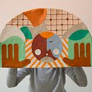 Manos arriba. Un proyecto de Bordado, Diseño de personajes y Artesanía de Cris y Denís (Twee Muizen) - 04.11.2021