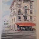 Mi Proyecto del curso: Dibujo arquitectónico con acuarela y tinta. Sketching, Drawing, Watercolor Painting, Architectural Illustration, Sketchbook & Ink Illustration project by Anne Pascual Palacios - 02.09.2022