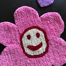 Mon projet du cours : Technique du tufting pour la création de tapis. Un projet de Artisanat, Décoration, Art textile, DIY , et Design textile de Claire - 09.02.2022