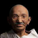 "PEACE"...Gandhi. 3D, Modelagem 3D, e Design de personagens projeto de Pedro Javier Asuar Catalán - 09.02.2022