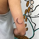 Luna en degradé. Tattoo Design project by Rodrigo Bañados - 02.10.2022
