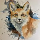 My project in Expressive Animal Portraits in Watercolor course. Traditional illustration, Watercolor Painting, Realistic Drawing, and Naturalistic Illustration project by Jan - 01.28.2022