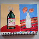 My project in Creative Drawing with Oil Pastels course. Traditional illustration, Fine Arts, Pencil Drawing, and Drawing project by elenatchal - 02.11.2022