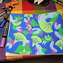 My project in Botanical Patterns in a Sketchbook: Conquer the Blank Page course. Ilustração tradicional, Pattern Design, Ilustração botânica, e Sketchbook projeto de Amber Taylor - 11.02.2022