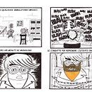 Il mio progetto del corso: Creazione di strisce a fumetti: illustra storie uniche KAOS. Projekt z dziedziny Trad, c, jna ilustracja, Komiks, Stor, telling, Stor, board i Narracja użytkownika stefania d'egidio - 11.02.2022