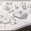 Meu projeto do curso: A arte de desenhar: transforme seus rabiscos em arte. Un projet de Illustration traditionnelle, Dessin au cra, on, Dessin , et Carnet de croquis de Gabriel Bender - 11.02.2022