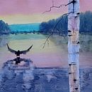 Mi Proyecto del curso: Paisajes atmosféricos en acuarela. Un progetto di Belle arti, Pittura e Pittura ad acquerello di Sergi Rios Solé - 11.02.2022
