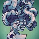 Il mio progetto del corso: Personaggi femminili potenti: illustra la diversità - MEDUSA Ein Projekt aus dem Bereich Traditionelle Illustration, Malerei, Digitale Illustration, Digitale Zeichnung und Digitale Malerei von Eleonora Ripani - 11.02.2022