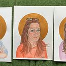Mein Kursprojekt: Aquarellporträt mit fotografischem Vorbild. Un projet de Illustration traditionnelle, Aquarelle , et Dessin de portrait de Marret Torres - 12.02.2022