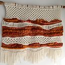 'Golden Brown'. Un proyecto de Macramé, Diseño textil, Telar, Creatividad y Artesanía de Joana Santos - 12.02.2022