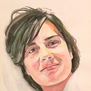 Trabajo final de retratos de fotografías, con acuarelas. Un proyecto de Ilustración tradicional de Victoria Pérez Escrivá - 10.02.2022