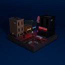 Il mio progetto del corso: Creazione di mondi 3D in miniatura con Procreate e Cinema 4D. 3D, e Modelagem 3D projeto de Paolo Losio - 13.02.2022