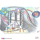Meu projeto do curso: Desenho arquitetônico: da imaginação à conceitualização. Un proyecto de Arquitectura, Bocetado, Dibujo e Ilustración arquitectónica de Suzana Lopes de Azevedo - 12.02.2022