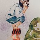 My project in Expressive Manga Illustration in Watercolor course. Un proyecto de Ilustración tradicional, Dibujo, Pintura a la acuarela y Manga de seehcheng - 14.02.2022