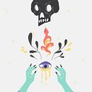 My project in Mixed Media Animation in Procreate course. Projekt z dziedziny Trad, c, jna ilustracja,  Animacja, Animacje 2D, Ilustracja c, frowa i Animowana Ilustracja użytkownika ferrier_berengere - 14.02.2022