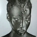 Mi Proyecto del curso: Retrato artístico al carboncillo: creando atmósferas Ein Projekt aus dem Bereich Bildende Künste, Zeichnung, Porträtzeichnung, Realistische Zeichnung und Artistische Zeichnung von Gabriela Silva - 14.02.2022