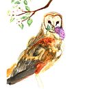 Springtime is coming - for mom. Un projet de Illustration traditionnelle, Peinture, Illustration naturaliste , et Aquarelle de Rune Davino-Collins - 11.02.2022