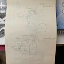 Il mio progetto del corso: Sketchbook per esplorare il tuo stile di disegno. Un progetto di Illustrazione tradizionale, Bozzetti, Creatività, Disegno, Pittura ad acquerello, Sketchbook e Pittura gouache di Fabiola Troiano - 15.02.2022