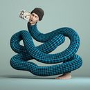 My project in Abstract 3D Art course. Projekt z dziedziny 3D,  Projektowanie 3D, Projektowanie c, frowe i Animacje 3D użytkownika André Kosasih - 13.02.2022