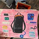 My project in Illustrated Life Journal: A Daily Mindful Practice course Ein Projekt aus dem Bereich Bildende Künste, Skizzenentwurf, Kreativität, Zeichnung und Sketchbook von Oksana Zahharova - 15.02.2022