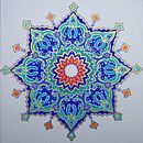 My project in Introduction to Islamic Art: Create Biomorphic Patterns course. Painting, Pattern Design, Drawing, Watercolor Painting & Ink Illustration project by frieda_r - 02.15.2022