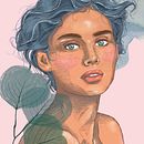 Mi Proyecto del curso: Retrato ilustrado con Procreate. Un proyecto de Ilustración tradicional, Ilustración vectorial, Ilustración digital y Dibujo de Retrato de Jaiza Lobo - 16.02.2022