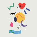 Projet personnel : Les émotions. Traditional illustration project by Louisa Schwartz - 02.16.2022