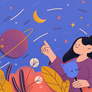 Mi Proyecto del curso: Ilustración digital - crea desde tu imaginación Ein Projekt aus dem Bereich Traditionelle Illustration und Digitale Illustration von Selene Villalobos Zepeda - 11.02.2022