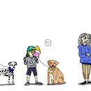 Mi Proyecto del curso: Introducción al diseño de personajes para animación y videojuegos. Traditional illustration, Animation, and Character Design project by arq_brunagouvea - 02.17.2022