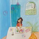 My project in Exploratory Sketchbook: Find Your Drawing Style course Ein Projekt aus dem Bereich Traditionelle Illustration, Skizzenentwurf, Kreativität, Zeichnung, Aquarellmalerei, Sketchbook und Gouachemalerei von Bez Bascones - 17.02.2022