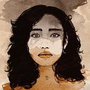 Mein Kursprojekt: Digitale Aquarellillustrationstechniken. Traditional illustration, Digital Illustration, Watercolor Painting, Portrait Drawing, and Digital Drawing project by lenalienne - 01.31.2022