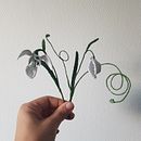 My project in Stumpwork Embroidery: Create 3D Ornaments  course. Un projet de Design de bijoux, Broderie , et Design textile de Florie LAVALLEE-LEVEDER - 01.02.2022