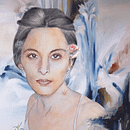 Mi Proyecto del curso: Retrato ilustrado en acuarela Ein Projekt aus dem Bereich Traditionelle Illustration, Bildende Künste, Malerei, Zeichnung, Aquarellmalerei, Porträtzeichnung und Artistische Zeichnung von Maria Acosta - 18.02.2022
