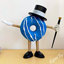 Donny, the dancing donut.. Character Design, Sculpture, To, Design, Art To, and s project by Nicola Calore - 09.05.2021