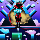 Mi Proyecto del curso: Ilustración geométrica con volumen. Un proyecto de Ilustración tradicional, Diseño de personajes e Ilustración digital de Antonio García Mayo - 01.07.2021