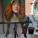 Mi Proyecto del curso: Retratos contemporáneos al óleo. Un proyecto de Ilustración tradicional, Bellas Artes, Pintura y Pintura al óleo de Bernard - 18.02.2022