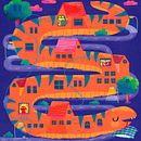 Die kleine Brigitte: Bei wem brennt noch Licht?. Traditional illustration, Children's Illustration, and Editorial Illustration project by Anna Süßbauer - 05.17.2021