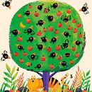 Die kleine Brigitte: Wer hat sich noch im Baum versteckt?. Traditional illustration, Children's Illustration, and Editorial Illustration project by Anna Süßbauer - 08.05.2021