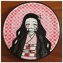 Meu projeto do curso: Introdução ao bordado blackwork. Bordado, e Design têxtil projeto de Leonardo Sartorio Yamamoto - 18.02.2022