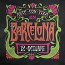 Arte con Tiza en Barcelona 2019. Design, Traditional illustration, Lettering, T, pograph, and Calligraph project by Cristina Pagnoncelli - 10.07.2019