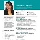 Currículum Gabriela López García. Un projet de Marketing digital de Gabriela López García - 18.02.2022