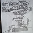 Mi Proyecto del curso: Fundamentos del dibujo de personas a partir de la imaginación . Ilustrație tradițională, Arte plastice, Schițe, Desen în creion, Desen, Desen artistic și Figura Desen de vicmora67 - 02.18.2022