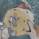 Иллюстрации к стихам Евгения Городецкого. Projekt z dziedziny Trad, c i jna ilustracja użytkownika Алексей Макаревич - 18.02.2022